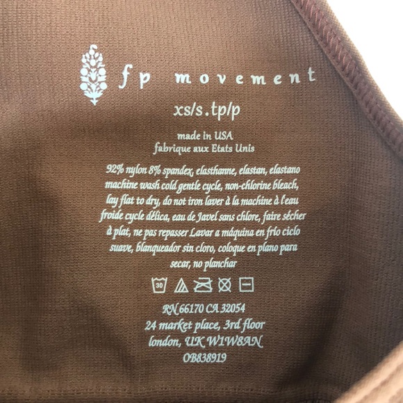 NEW! FP MOVEMENT nikki femme crop yoga bralette - Picture 8 of 8
